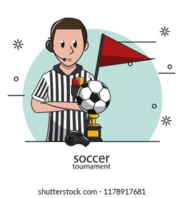 Soccer tournament concept