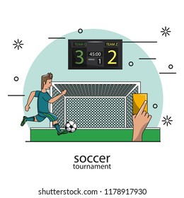 Soccer tournament concept