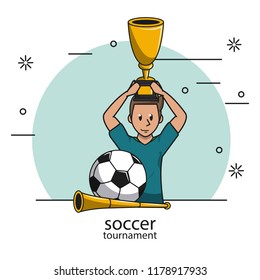 Soccer tournament concept