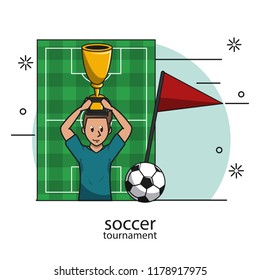 Soccer tournament concept