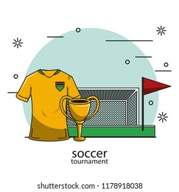 Soccer tournament concept