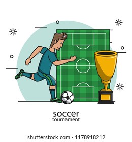 Soccer tournament concept