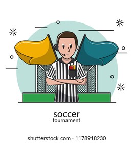 Soccer tournament concept