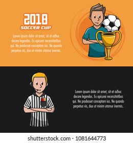 Soccer tournament infographic