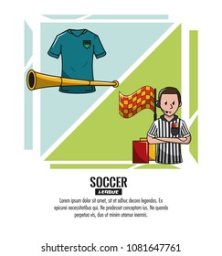 Soccer tournament infographic