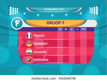 Soccer tournament. soccer playing field with strategy elements. set of infographic. Vector illustration. 