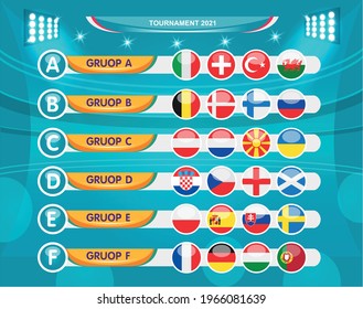 Soccer tournament. soccer playing field with strategy elements. set of infographic. Vector illustration. 