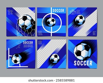 Soccer tournament, square Template , Football Match ,design vector,  soccer 