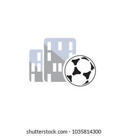 Soccer Town Logo Icon Design