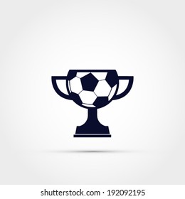 Soccer trophy icon