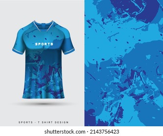 El diseño de las camisetas de fútbol es delgado con un cuello redondo. Ilustración del vector