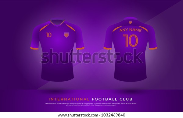purple and orange jersey