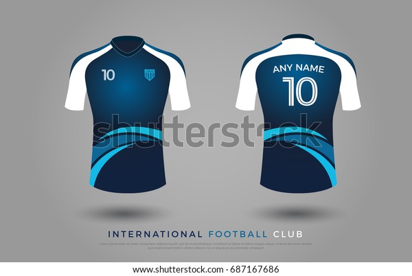 football shirt vector