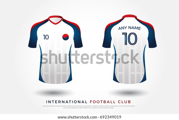 football jersey design set