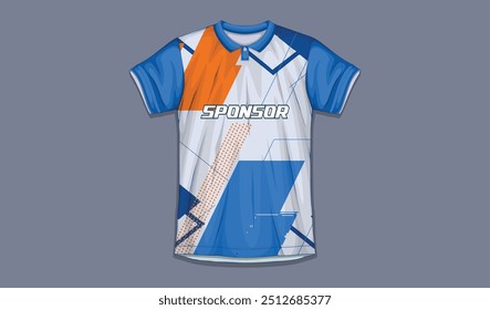 Soccer Uniform Vector Graphics Sublimation Sports Apparel Design