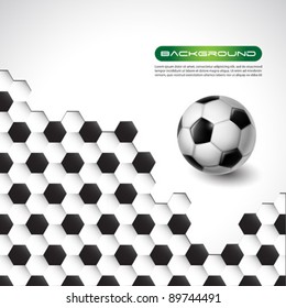 soccer vector banner background