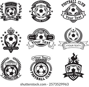 Soccer Vector bundle, Clipart, Silhouette, Vector, icons, illustration, design.