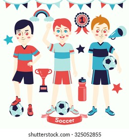 Soccer Vector Design illustration