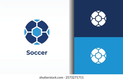 Soccer vector, icon or logo sign isolated symbol illustration