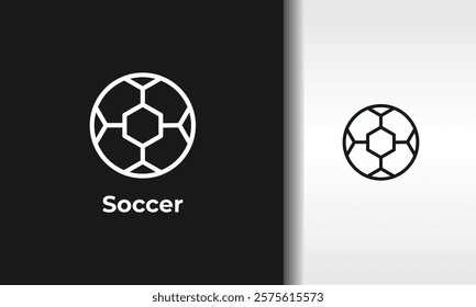 Soccer Vector, Icon Or Logo Sign Isolated Symbol Illustration
