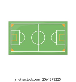 Soccer Vector Illustration - Soccer Arena