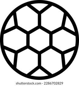 ilustración de soccer Vector en un fondo transparente. Símbolos de calidad superior. Iconos vectoriales de línea delgada para el diseño de conceptos y gráficos.