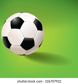 soccer in vector style