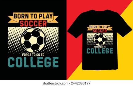 Soccer Vintage T shirt Design,Soccer Typography T shirt Design,Soccer Cut Files,Game Day Cut Files design