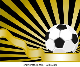 Fußball-Ball-Hintergrund