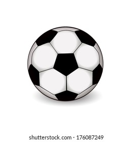 soccer-ball. Vector