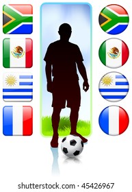 Soccer/Football Group A Original Vector Illustration