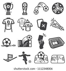 Soccer,football sports icon. Vector illustration.