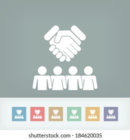 Social agreed icon