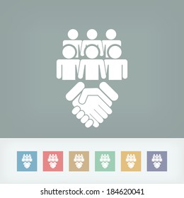 Social agreed icon