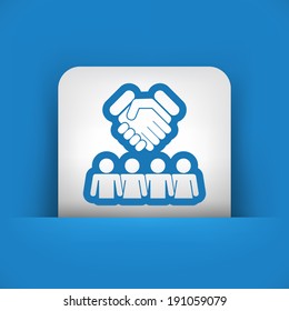 Social agreed icon
