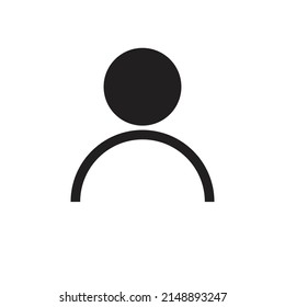 The social avatar of a man 