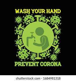 Social Awareness COVID 19 - vector t-shirt design template. Stay protected from 2019 Pestilence Novel Corona Virus T-shirt.Good for COVID-19 poster and label as well. Pandemic Novel Corona Virus 2020.