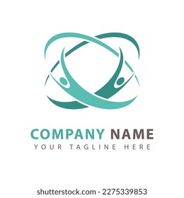 Social care symbol icon vector design template.