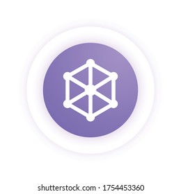 Social Circle - Modern Icon (Pictogram)