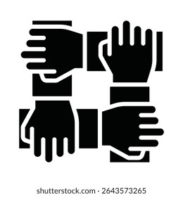 Social cohesion Vector Icon which can easily modify or edit
