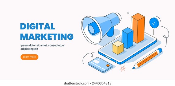 Social commerce and marketing concept. Mobile phone payment with credit card at ecommerce platform. Vector illustration 