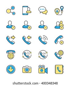 Social Communication icon, Monochrome color - Vector Illustration