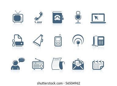 Social and communication icons