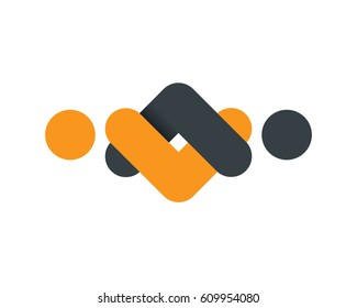 Social Community Design Logo