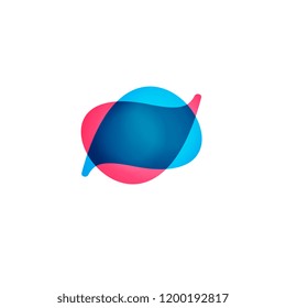 Social concept vector logo design template. Science technology abstract icon - vector logo. Teamwork symbol. Social Network. Community icon.