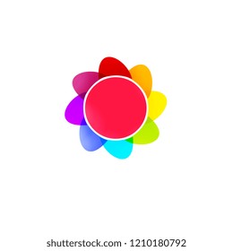Social concept vector logo design template. Science technology abstract icon - vector logo. Teamwork symbol. Social Network. Community icon.