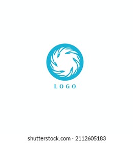 Plantilla de diseño del logotipo del vector de concepto social. Icono abstracto de la tecnología de la ciencia