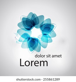 Plantilla de diseño del logotipo vectorial de concepto social. Icono abstracto de la tecnología de la ciencia - logotipo vectorial. Símbolo de trabajo en equipo. Red Social. Icono de comunidad.