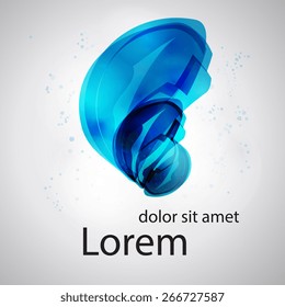 Social concept vector logo design template. Science technology abstract icon - vector logo. Teamwork symbol. Social Network. Community icon.