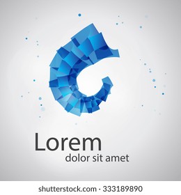 Social concept vector logo design template. Science technology abstract icon - vector logo. Teamwork symbol. Social Network. Community icon.